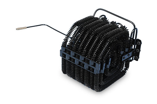 百叶窗式三维**旋翅类热交换器